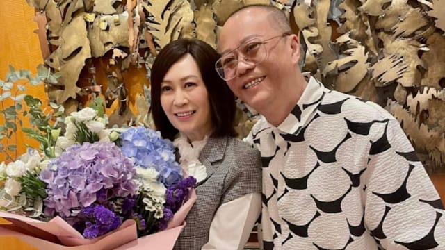 欧阳震华为爱妻设宴庆生　巨型鱼子酱蛋糕超奢华