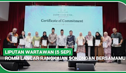 LIPUTAN WARTAWAN (5 Sep) | ROMM lancar Rangkaian Sokongan Bersamamu