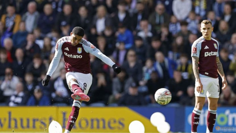 Aston Villa's Rashford scores twice in FA Cup win over Preston to reach semis