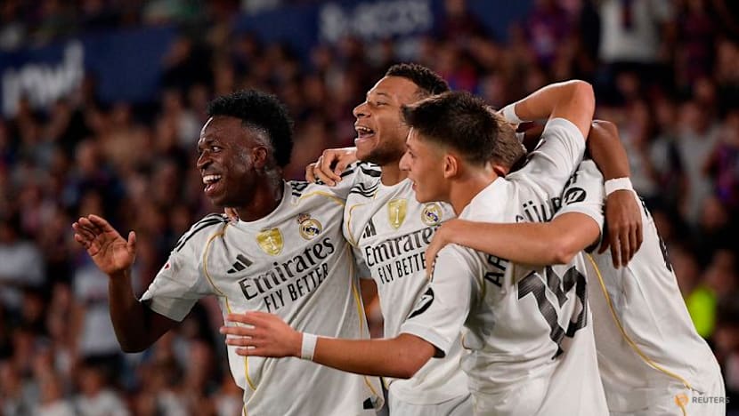 Mbappe and Vinicius shine as Real Madrid dispatch Levante 4-1