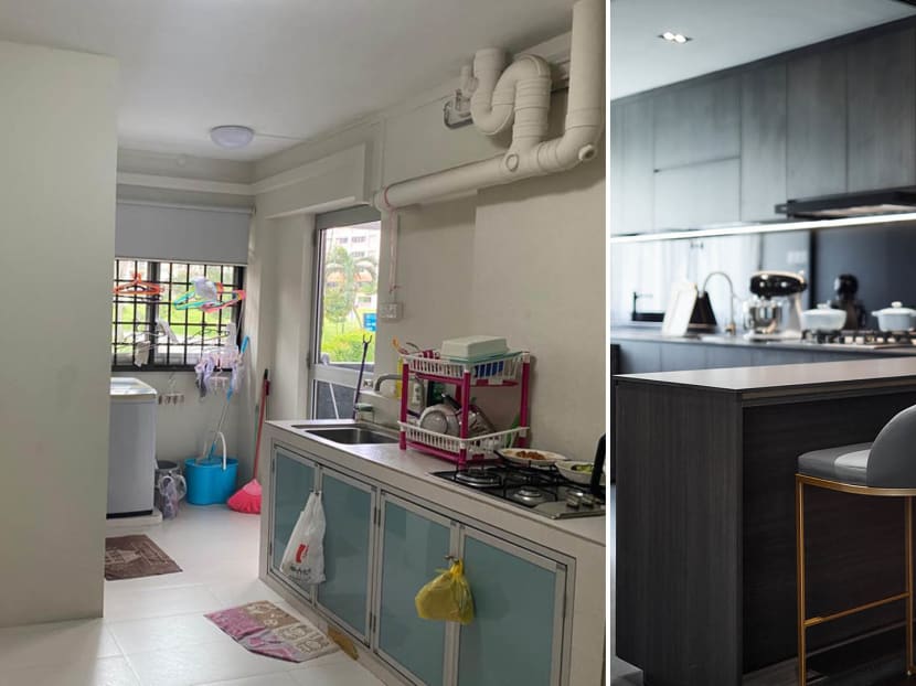 Before & After A Bishan HDB Maisonette’s $170k Renovation That Turned It Into A Bold Modern Luxe Home