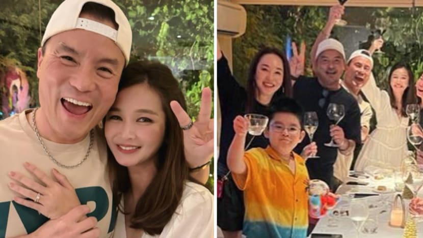 M'sian Actor Frederick Lee Engaged To Girlfriend Of 10 Years; Brother Christopher Lee & Sis-In-Law Fann Wong Were At The Proposal Too