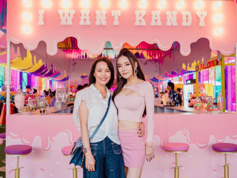 Heiress Kim Lim threw a mega 'Kandy Karnival' in Sentosa