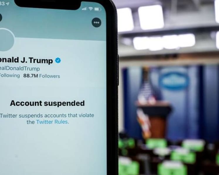 Explainer: Can social media companies boot Trump? Yes
