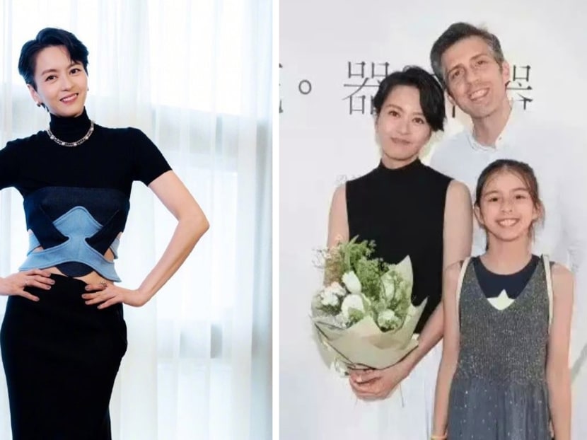 Gigi Leung looks like an 'outsider' when she&rsquo;s with her husband and 8-year-old daughter, say netizens