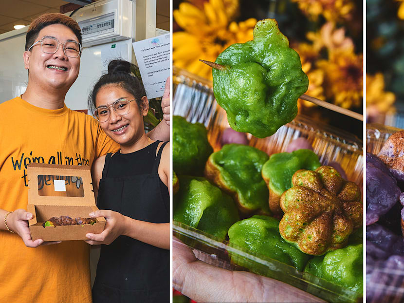 Thai Ex-Club Singer & S&rsquo;porean Hubby Sell Authentic Thai Pandan Pancakes At Golden Mile Complex