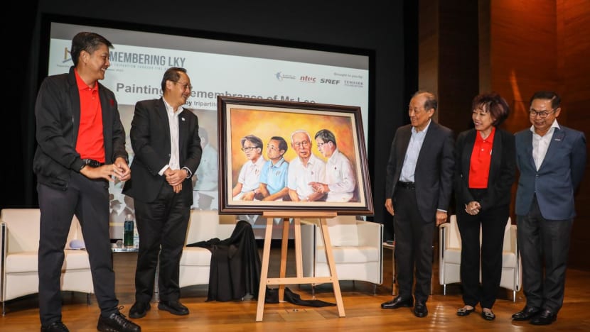 Singapore’s industrial peace built on Lee Kuan Yew’s tripartite vision, former NTUC chiefs say