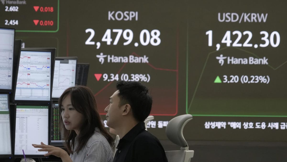 Gold hits record, stocks mixed as Trump fuels Fed fears