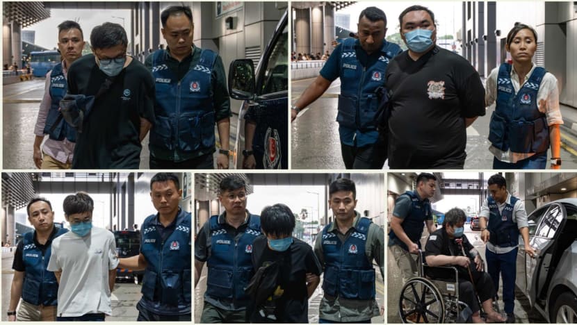 Five Malaysian men linked to S$1.4m scam syndicate charged with conspiring to cheat victims in Singapore Five Malaysian men linked to S$1.4m scam syndicate charged with conspiring to cheat victims in Singapore