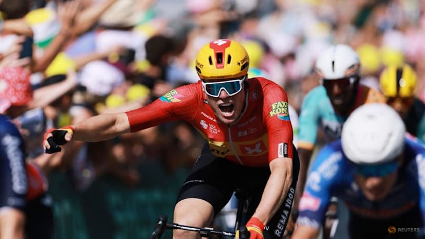 Soren Waerenskjold wins stage 11 of Tour de France