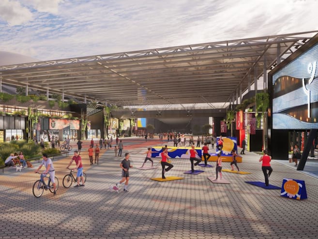 Kallang Wave Mall to be revamped with new climbing wall, padel courts and wellness concepts by 2028