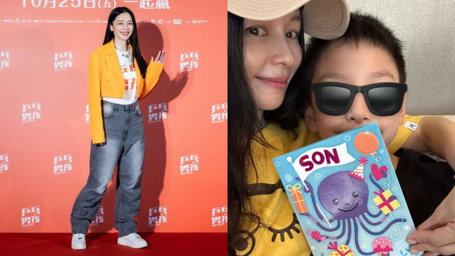 徐若瑄曝首次和儿子大吵　气哭被他1举动融化