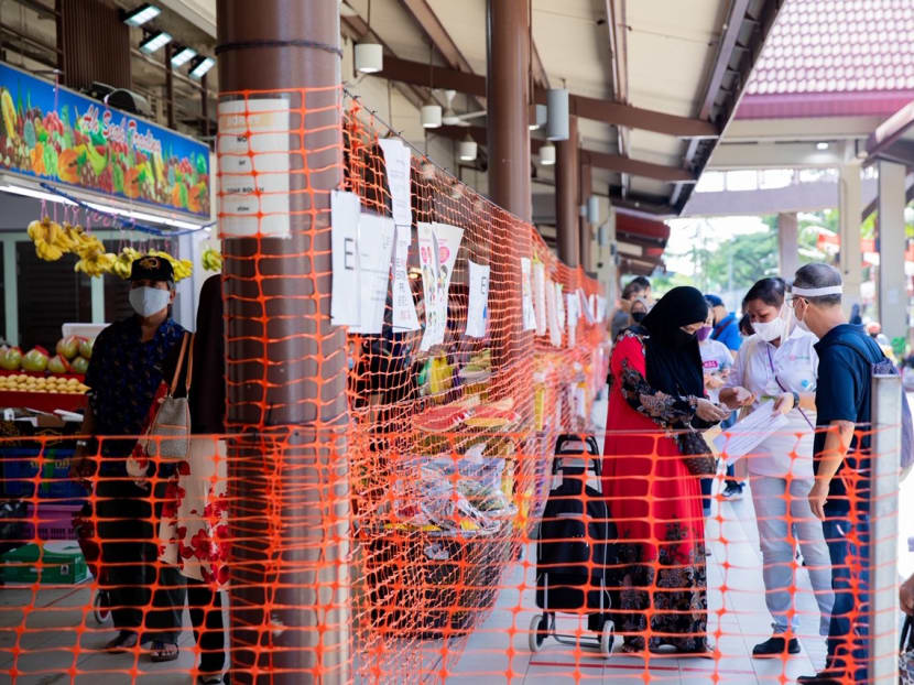 The Geylang Serai Market. On Tuesday, the Government announced tighter controls for access to wet markets, and Mr Masagos reminded the public on what they should do if they plan to visit any of the four popular markets here. The Geylang Serai Market. On Tuesday, the Government announced tighter controls for access to wet markets, and Mr Masagos reminded the public on what they should do if they plan to visit any of the four popular markets here.