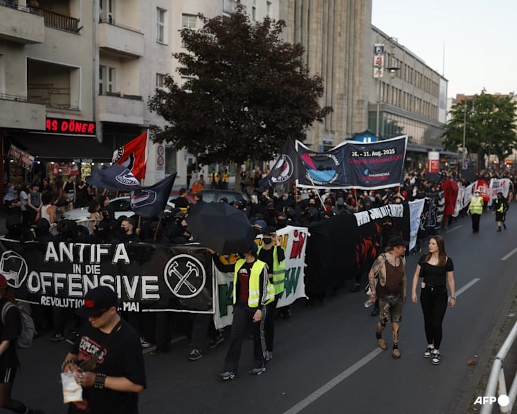 Berlin downplays risk from German Antifa group targeted by US