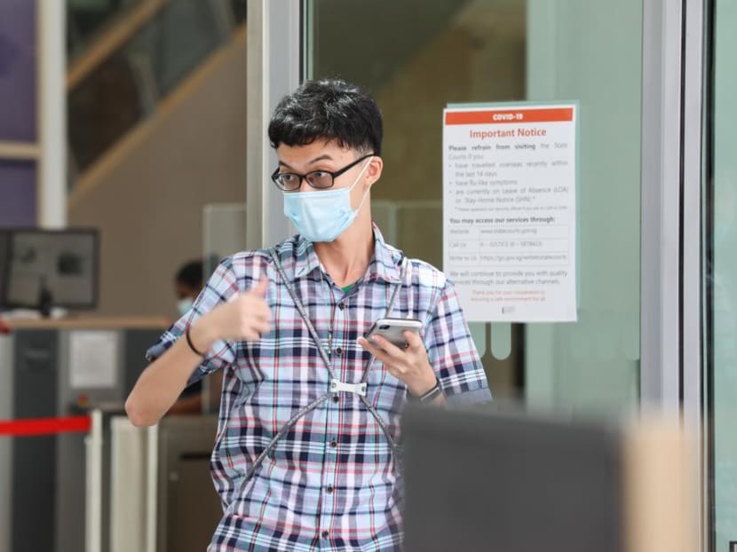 Bryan Tee Jian Peng (pictured) pleaded guilty to peeping at boys using the toilets in a primary school in Tampines and at United Square Shopping Mall. Bryan Tee Jian Peng (pictured) pleaded guilty to peeping at boys using the toilets in a primary school in Tampines and at United Square Shopping Mall.