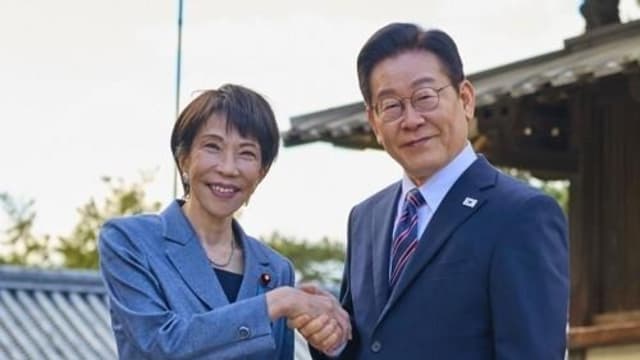 韩日峰会今明两天举行 李在明与高市早苗第三次会晤