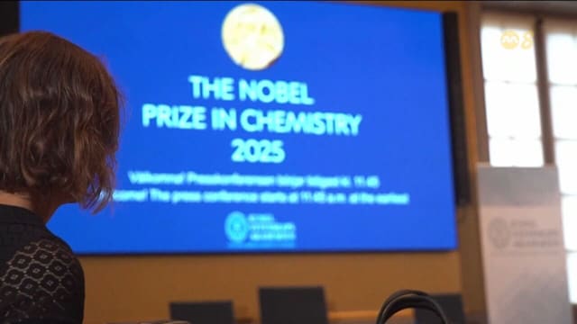 凭金属有机框架研究 三科学家获2025年诺贝尔化学奖
