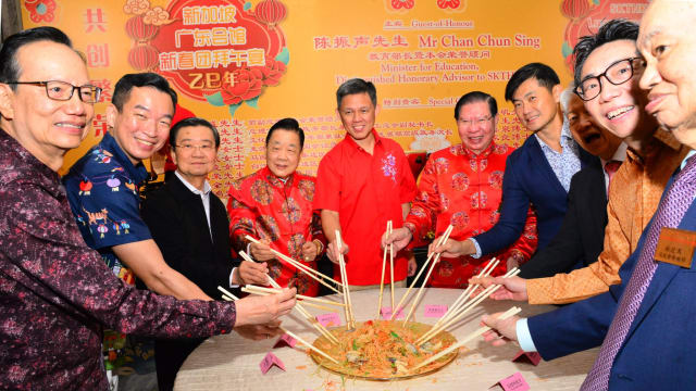 陈振声吁请国人与政府一起 携手迈向SG100