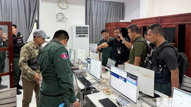 柬韩联合打击电诈活动 50名韩国籍嫌犯被捕