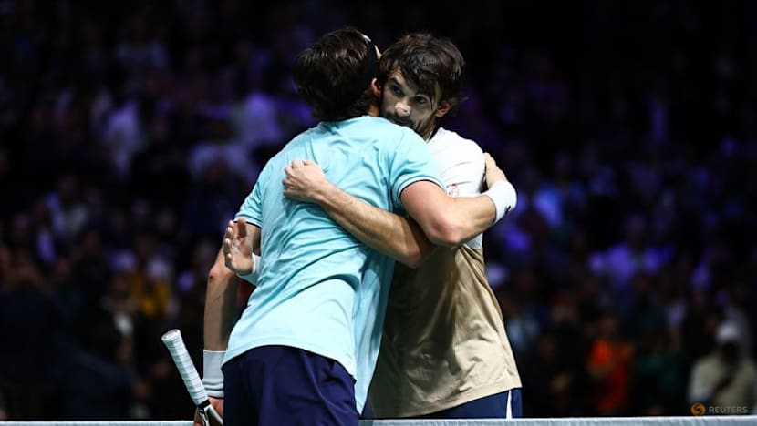 Deja vu: Vacherot beats cousin Rinderknech at Masters again in Paris