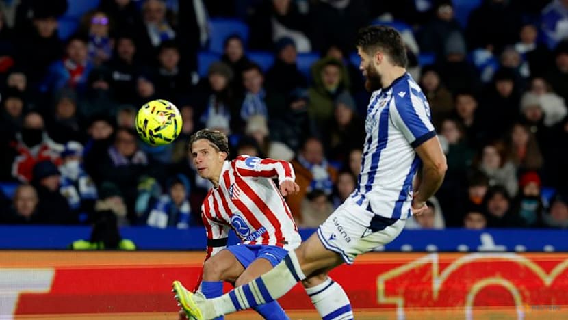 Atletico and Real Sociedad share spoils after lively 1-1 draw