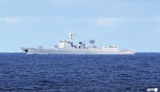 Taiwan says China deploys warships in 'military operations'