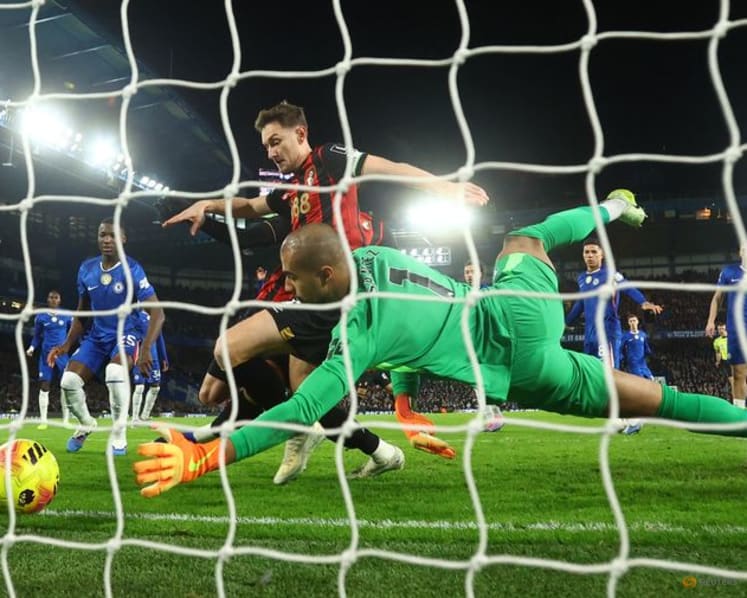 Chelsea drop more points at home in 2-2 draw with Bournemouth