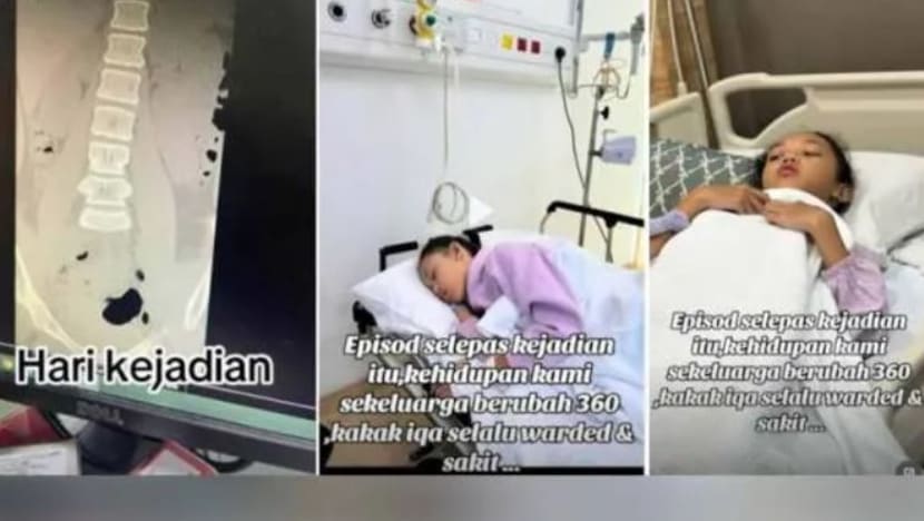 Gara-gara kerusi ditarik rakan, budak 12 tahun ini menderita sakit tulang belakang 