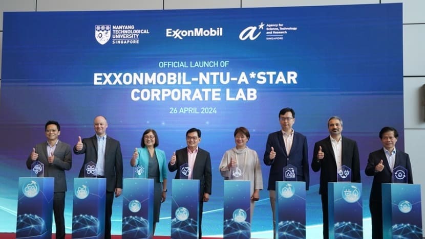 'We don't buy it': Student activists protest ExxonMobil's role in S$60m low-carbon research lab at NTU 'We don't buy it': Student activists protest ExxonMobil's role in S$60m low-carbon research lab at NTU