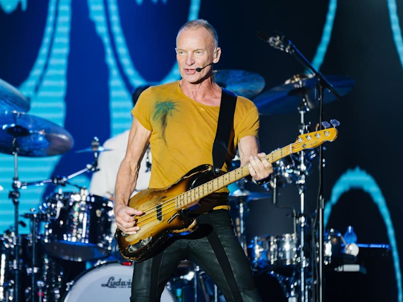 A night of timeless hits: Sting strips it down, turns it up at 3.0 World Tour in Singapore