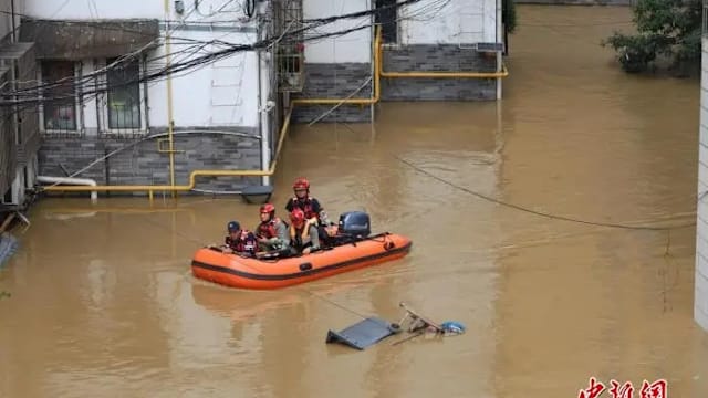 中国贵州连日遭暴雨袭击 逾9100名居民紧急疏散