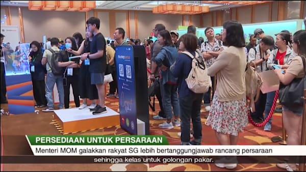 Persediaan untuk Persaraan - Menteri MOM galakkan rakyat SG lebih bertanggungjawab rancang persaraan