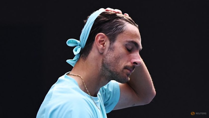 Heartbroken Musetti lost for words after injury ends Australian Open run