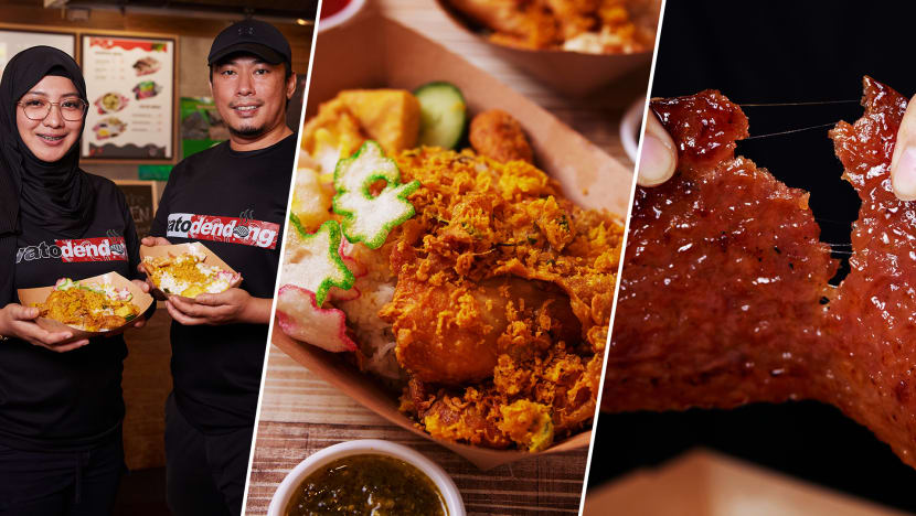 Ex-Army Sergeant Who Used To Be Secret Society Member Opens Ayam Penyet Stall at IMM Food Court 
