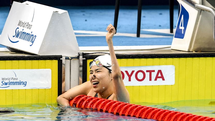 Singapore's Yip Pin Xiu wins 50m backstroke S2 gold at World Para Swimming Championships