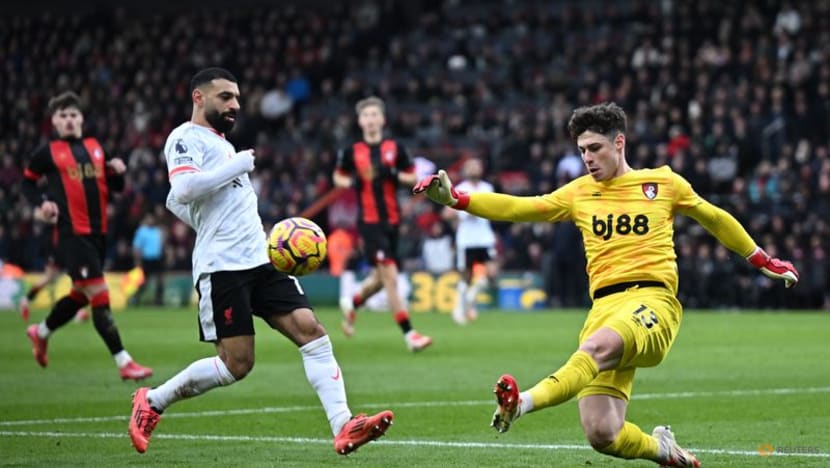 Salah helps Liverpool go nine points clear, Forest hit seven Salah helps Liverpool go nine points clear, Forest hit seven