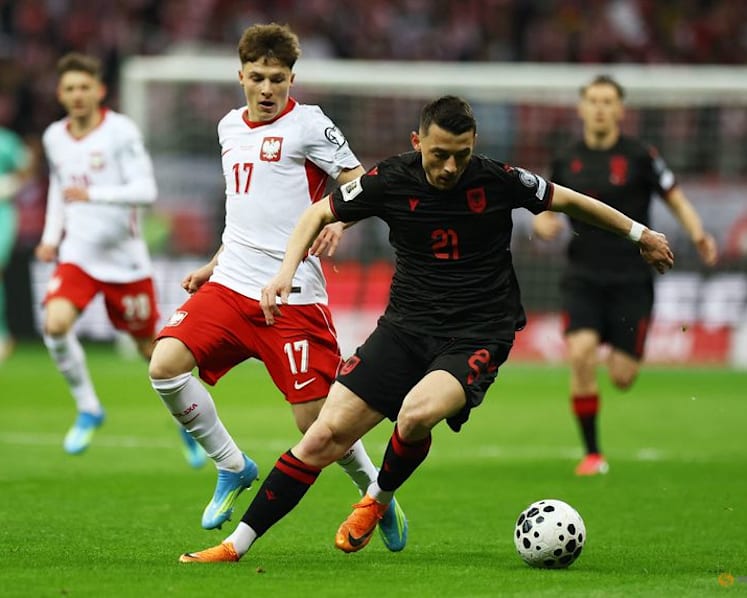 Poland come from behind to beat Albania and reach playoff final