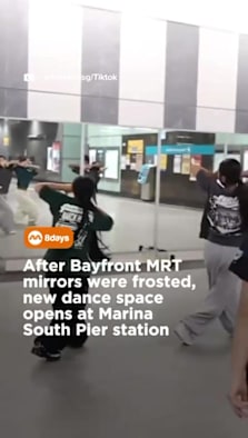 Many are now praising SMRT for saving the dance scene in Singapore #8dayssg #8dayssgtrending #dance #smrt #tiktoksg 