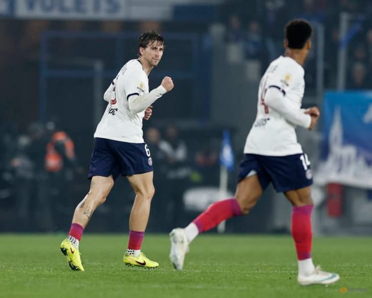 Dembele atones for penalty miss in PSG win at Strasbourg
