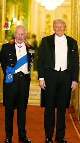 Trump receives pompous royal welcome, state banquet on UK visit