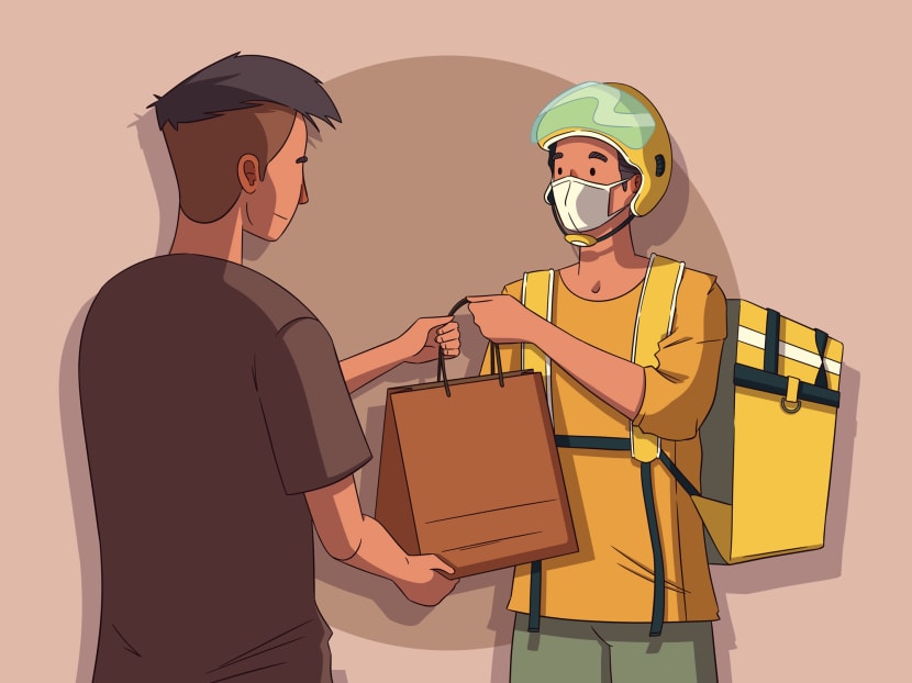 The Big Read in short: Food delivery is hard work without prospects or benefits. Still, some do it for years