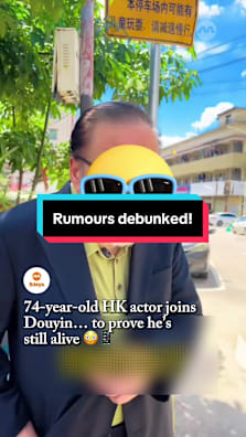 Rumours of Kent Cheng's d34th had been so rampant even his loyal fans believed them #8dayssg #8dayssgasianent #kentcheng #鄭則士 #sgfyp