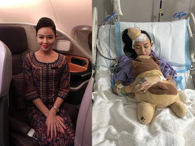 'I want to fight': At 31, this former SIA stewardess is battling the most aggressive form of brain cancer  
