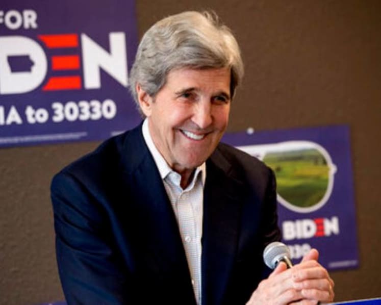 Biden names former secretary of state John Kerry as climate envoy