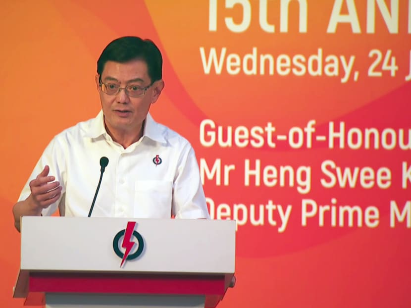Deputy Prime Minister Heng Swee Keat (pictured) highlighted Brexit and the Hong Kong unrest as examples of how disillusionment had swept societies.