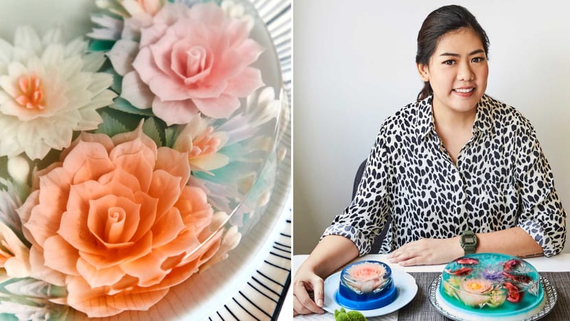 Ex-Account Director Now Makes & Sells Super Realistic Jelly Flower Cakes