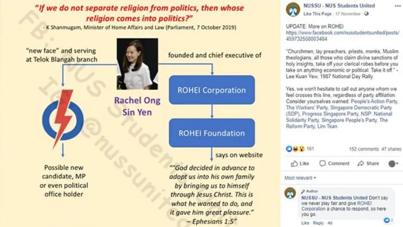 Facebook takes down page that misleadingly quoted Shanmugam for violating community guidelines