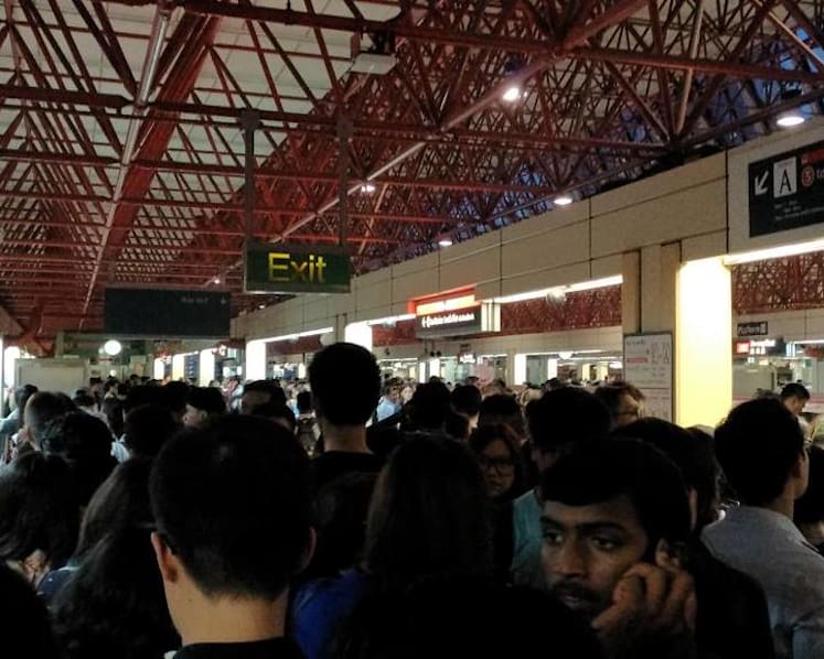 MRT breakdown: North-South, East-West lines down for hours