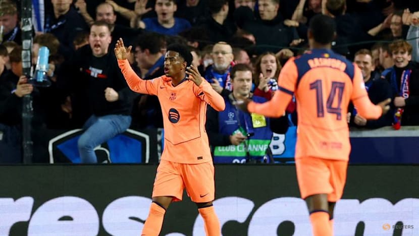 Battling Barcelona earn 3-3 draw in thriller against Brugge