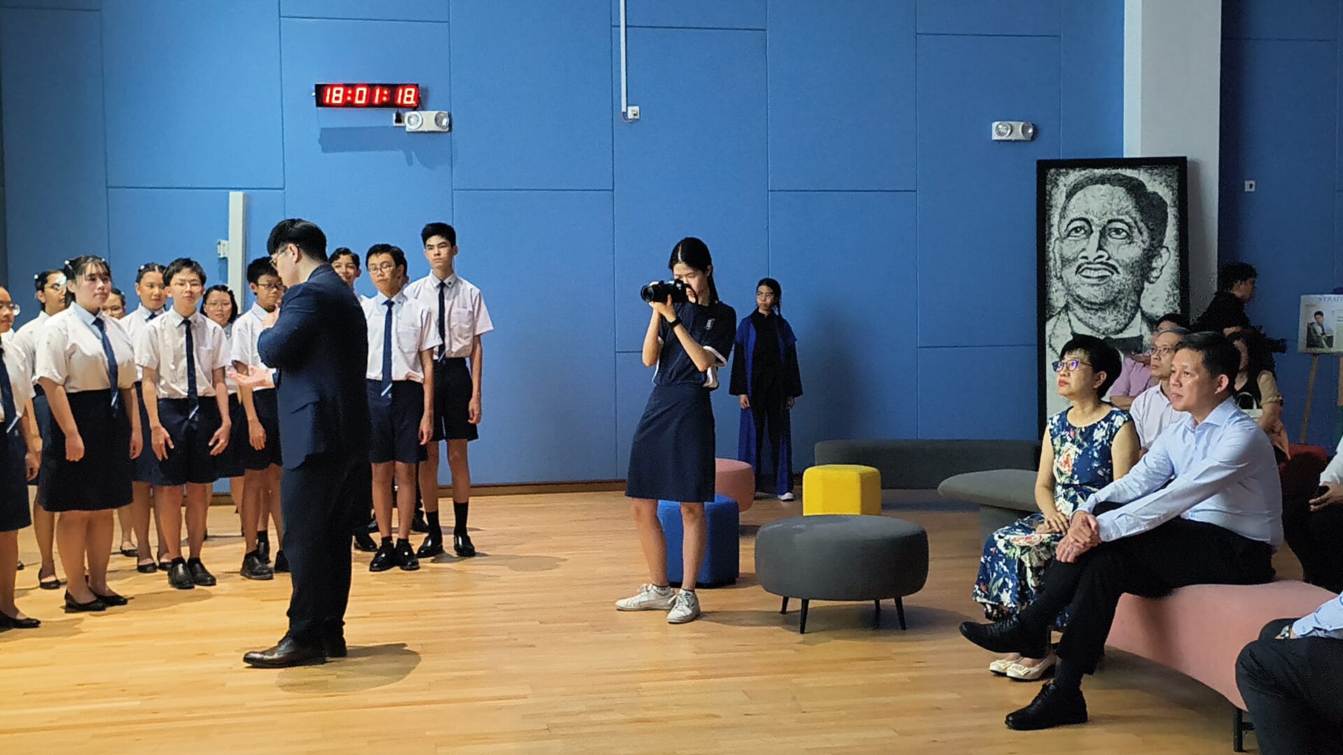 尤索夫依萨中学位于榜鹅的新校舍正式开幕 - 8world